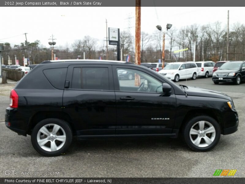Black / Dark Slate Gray 2012 Jeep Compass Latitude