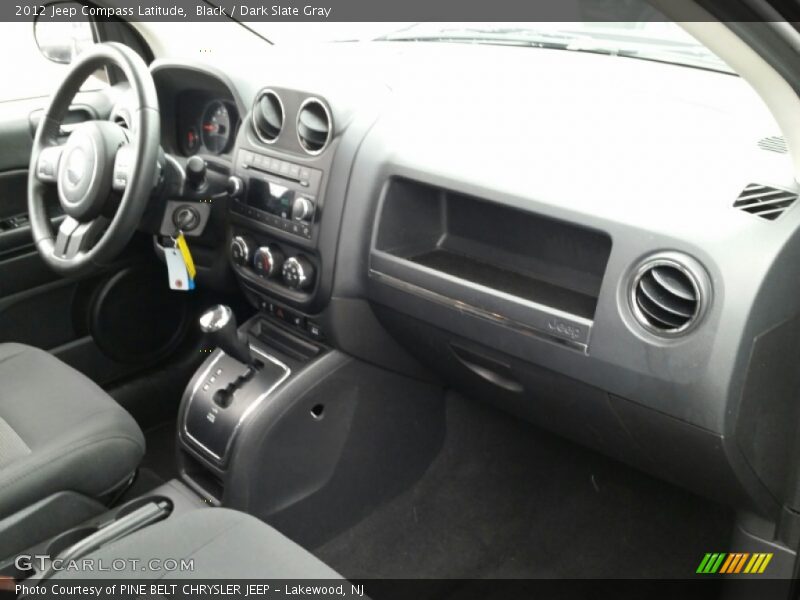 Black / Dark Slate Gray 2012 Jeep Compass Latitude