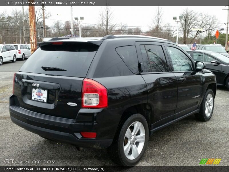 Black / Dark Slate Gray 2012 Jeep Compass Latitude