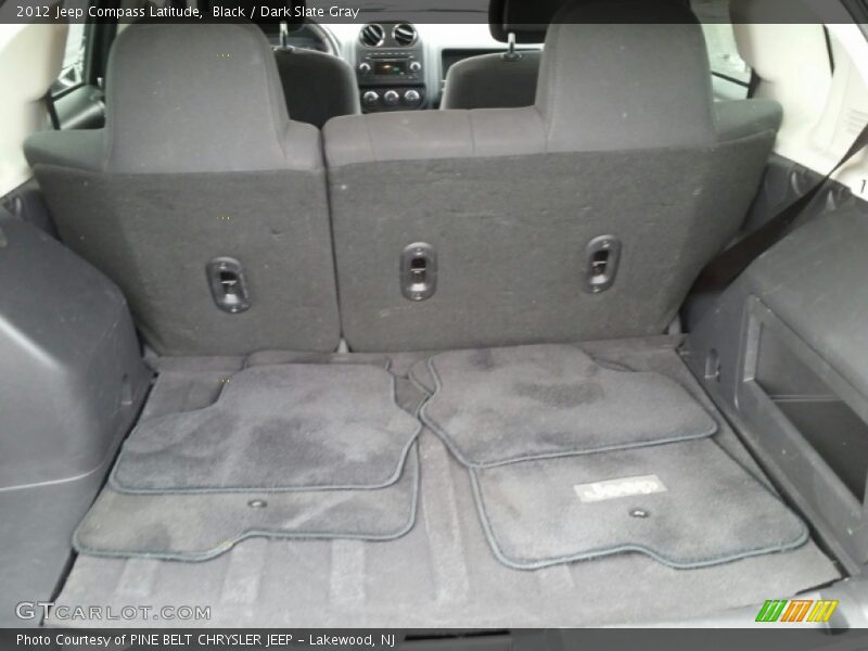 Black / Dark Slate Gray 2012 Jeep Compass Latitude