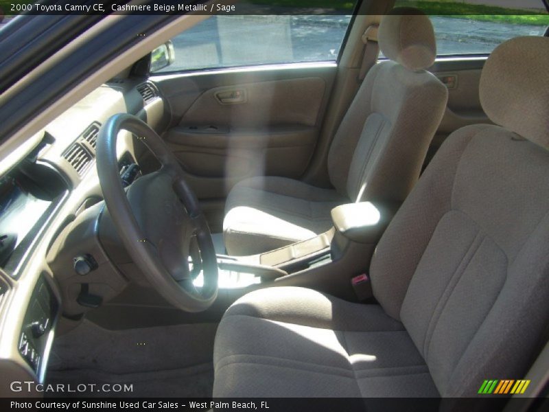 Cashmere Beige Metallic / Sage 2000 Toyota Camry CE