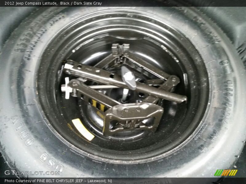 Black / Dark Slate Gray 2012 Jeep Compass Latitude