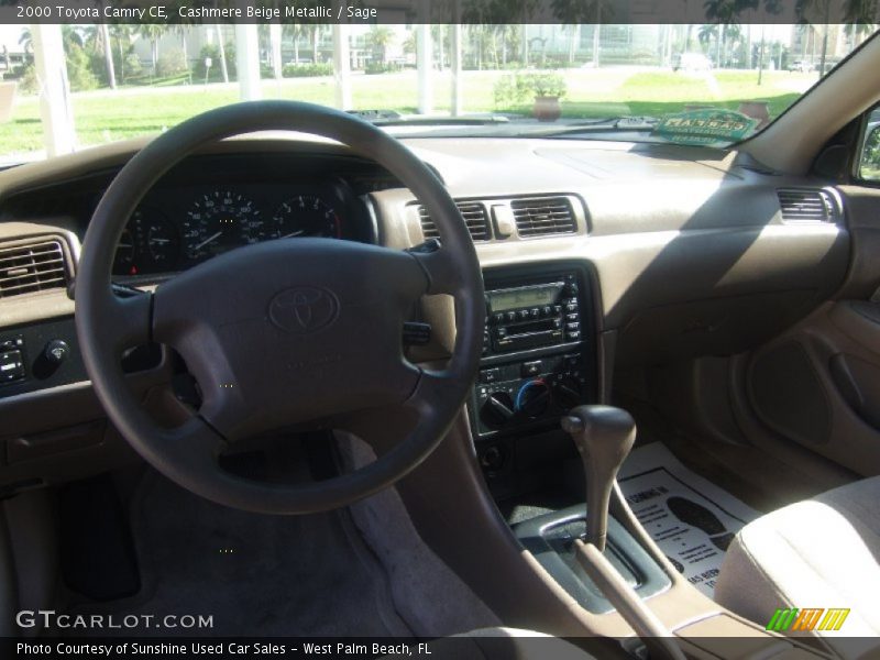 Cashmere Beige Metallic / Sage 2000 Toyota Camry CE