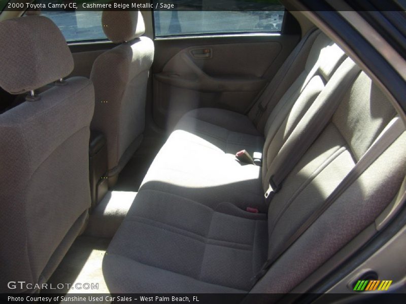 Cashmere Beige Metallic / Sage 2000 Toyota Camry CE