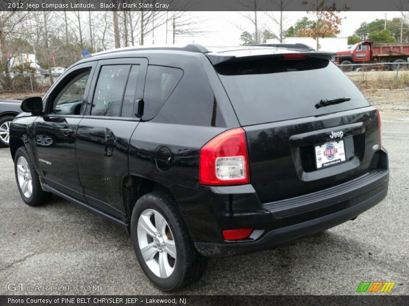 Black / Dark Slate Gray 2012 Jeep Compass Latitude