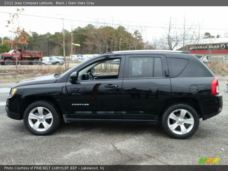 Black / Dark Slate Gray 2012 Jeep Compass Latitude