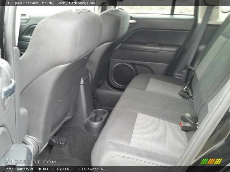 Black / Dark Slate Gray 2012 Jeep Compass Latitude