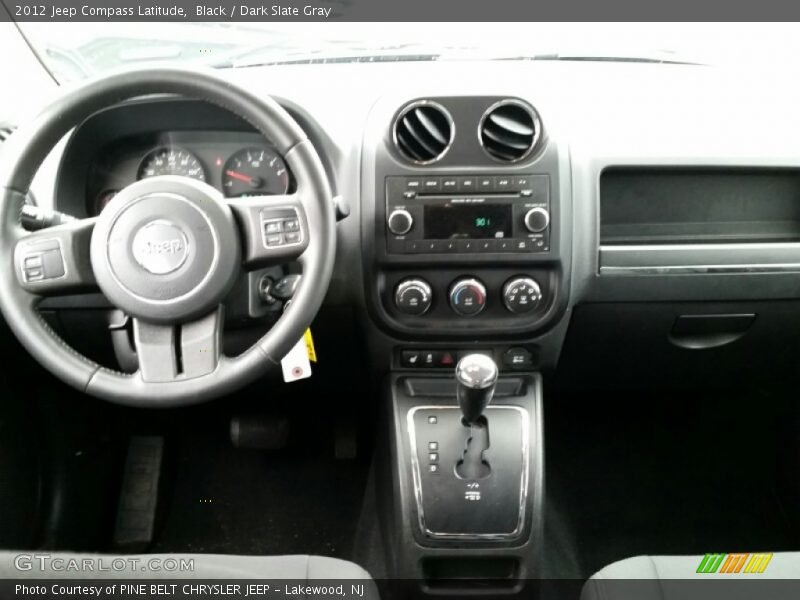 Black / Dark Slate Gray 2012 Jeep Compass Latitude
