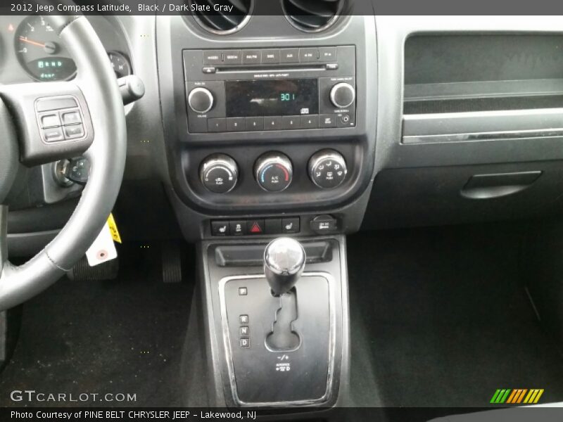 Black / Dark Slate Gray 2012 Jeep Compass Latitude