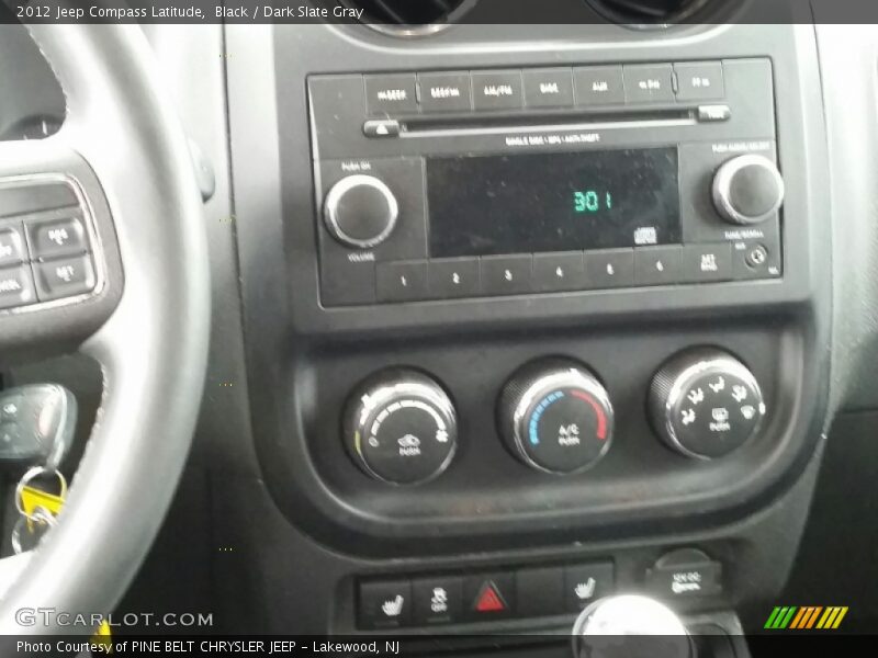 Black / Dark Slate Gray 2012 Jeep Compass Latitude