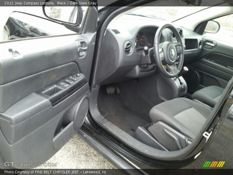 Black / Dark Slate Gray 2012 Jeep Compass Latitude