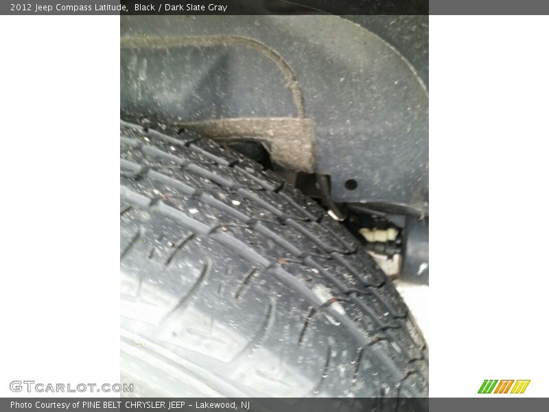 Black / Dark Slate Gray 2012 Jeep Compass Latitude