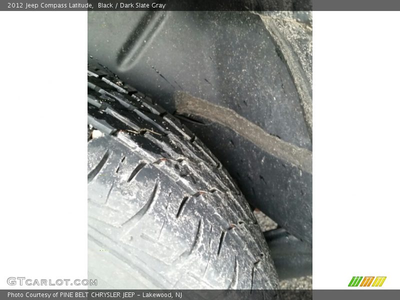 Black / Dark Slate Gray 2012 Jeep Compass Latitude