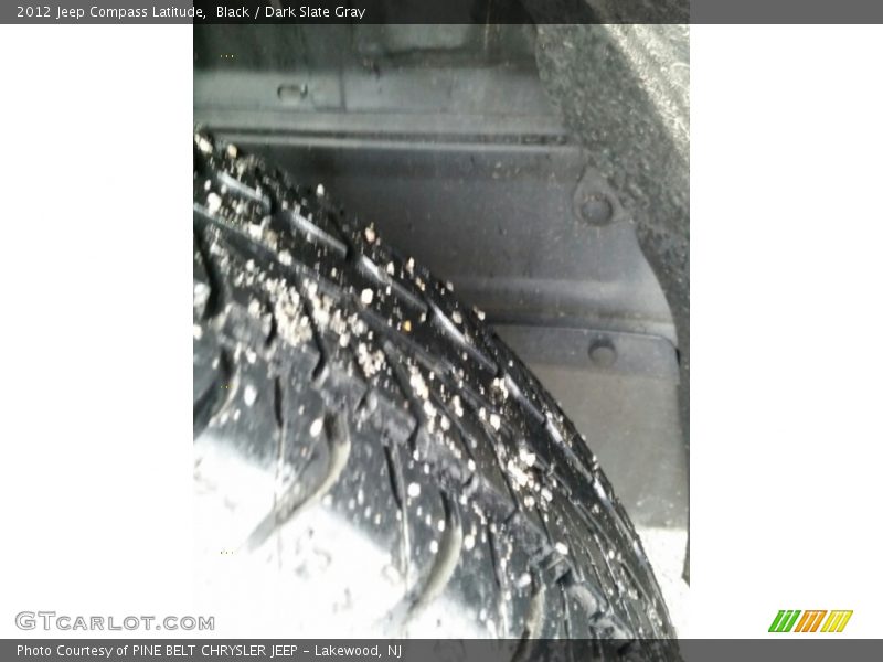 Black / Dark Slate Gray 2012 Jeep Compass Latitude