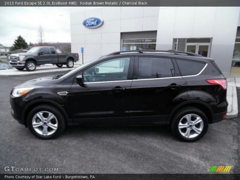 Kodiak Brown Metallic / Charcoal Black 2013 Ford Escape SE 2.0L EcoBoost 4WD