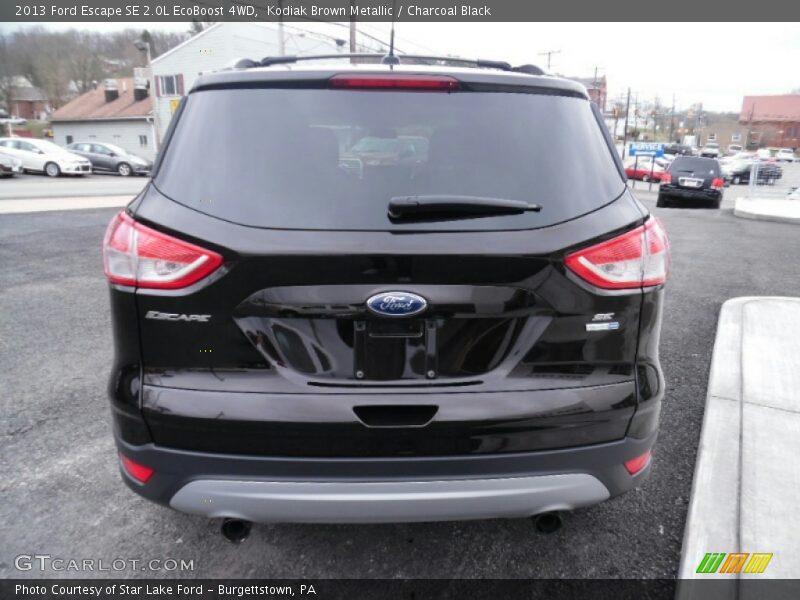 Kodiak Brown Metallic / Charcoal Black 2013 Ford Escape SE 2.0L EcoBoost 4WD