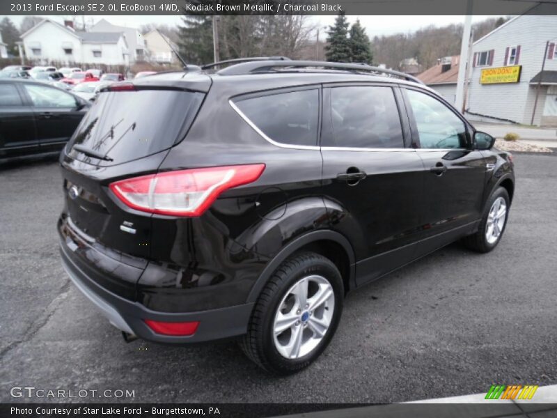 Kodiak Brown Metallic / Charcoal Black 2013 Ford Escape SE 2.0L EcoBoost 4WD