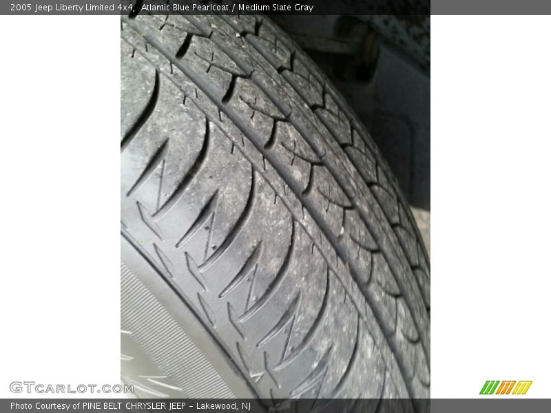 Atlantic Blue Pearlcoat / Medium Slate Gray 2005 Jeep Liberty Limited 4x4