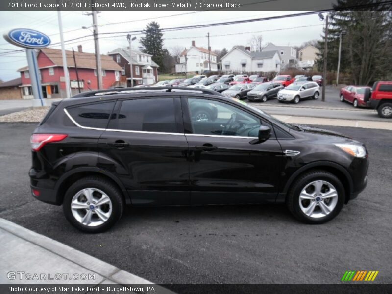 Kodiak Brown Metallic / Charcoal Black 2013 Ford Escape SE 2.0L EcoBoost 4WD