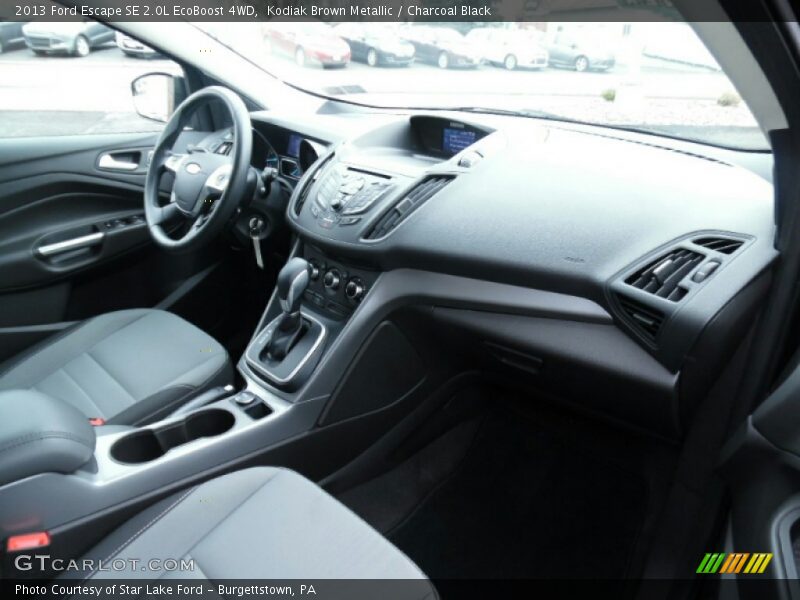 Kodiak Brown Metallic / Charcoal Black 2013 Ford Escape SE 2.0L EcoBoost 4WD