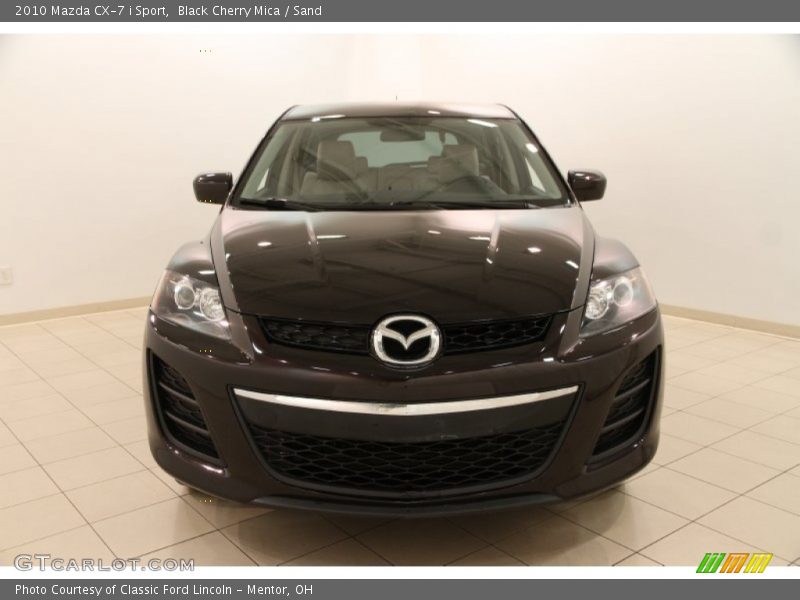 Black Cherry Mica / Sand 2010 Mazda CX-7 i Sport