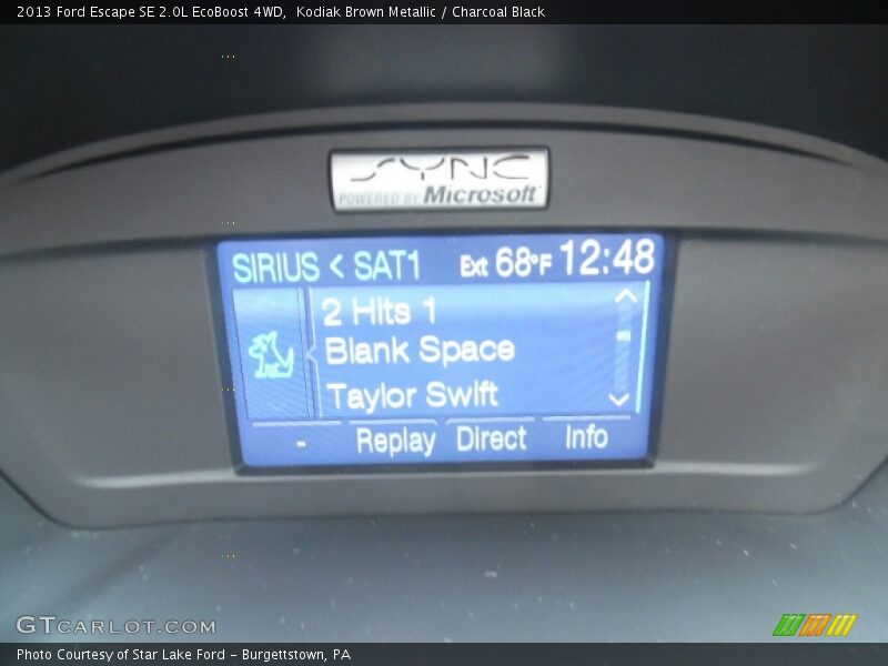 Kodiak Brown Metallic / Charcoal Black 2013 Ford Escape SE 2.0L EcoBoost 4WD