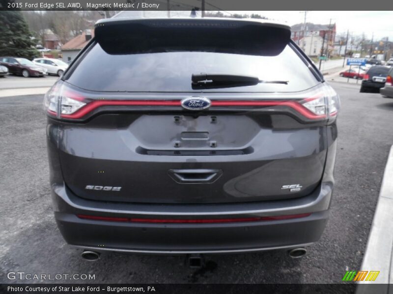 Magnetic Metallic / Ebony 2015 Ford Edge SEL AWD