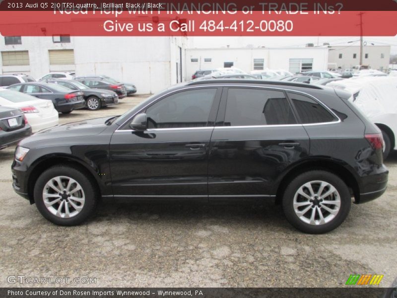 Brilliant Black / Black 2013 Audi Q5 2.0 TFSI quattro