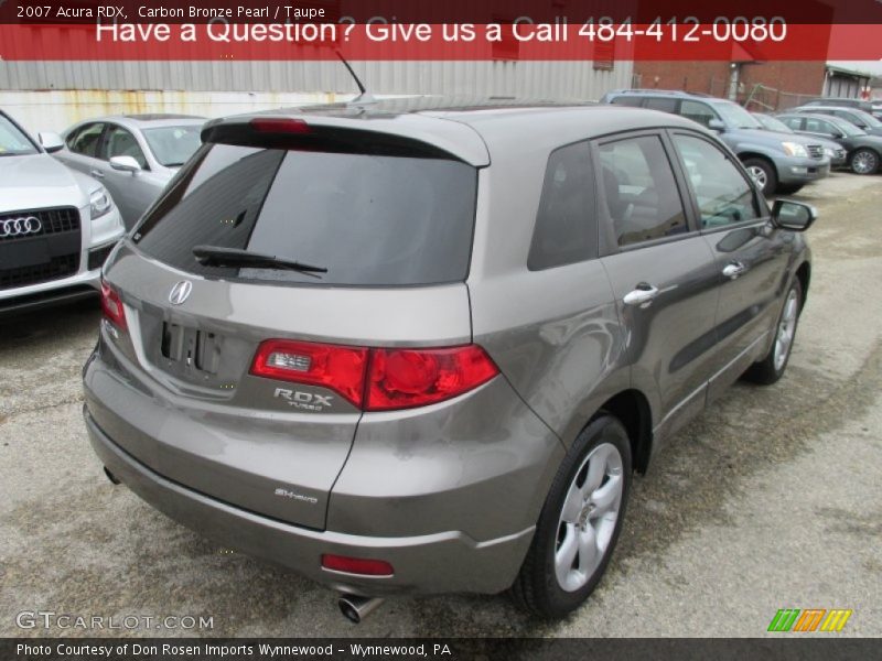 Carbon Bronze Pearl / Taupe 2007 Acura RDX