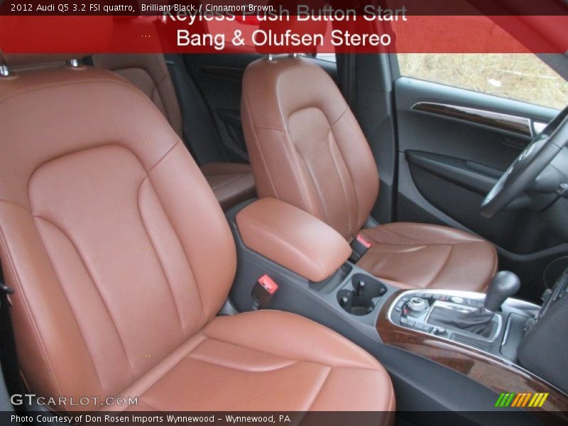 Brilliant Black / Cinnamon Brown 2012 Audi Q5 3.2 FSI quattro