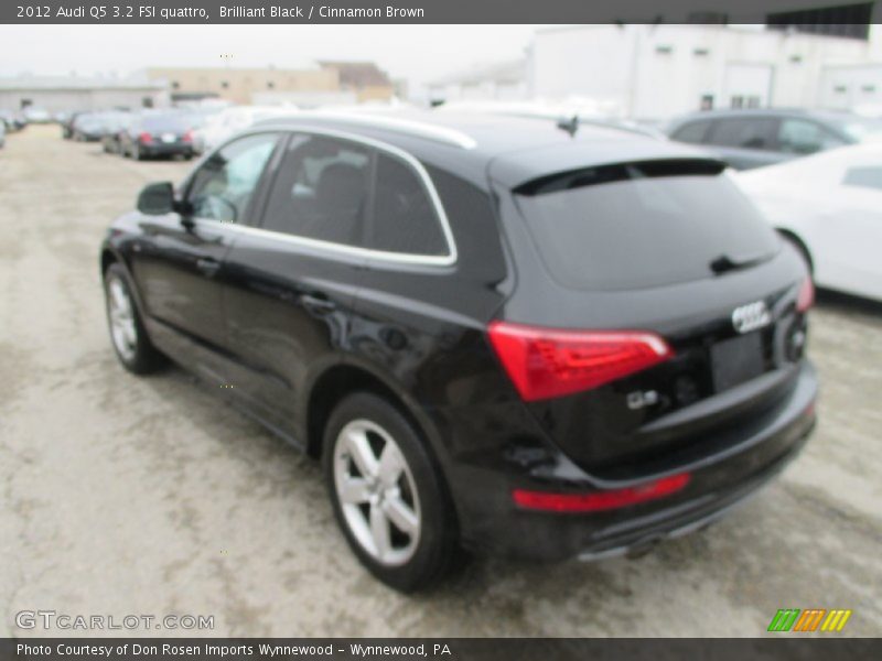 Brilliant Black / Cinnamon Brown 2012 Audi Q5 3.2 FSI quattro
