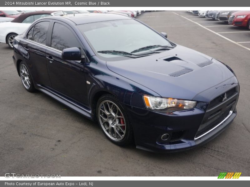 Front 3/4 View of 2014 Lancer Evolution MR