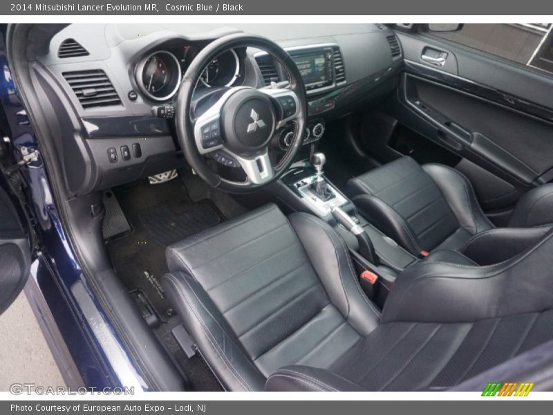 Black Interior - 2014 Lancer Evolution MR 