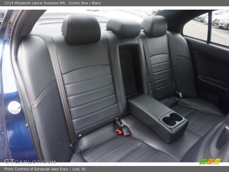 Rear Seat of 2014 Lancer Evolution MR