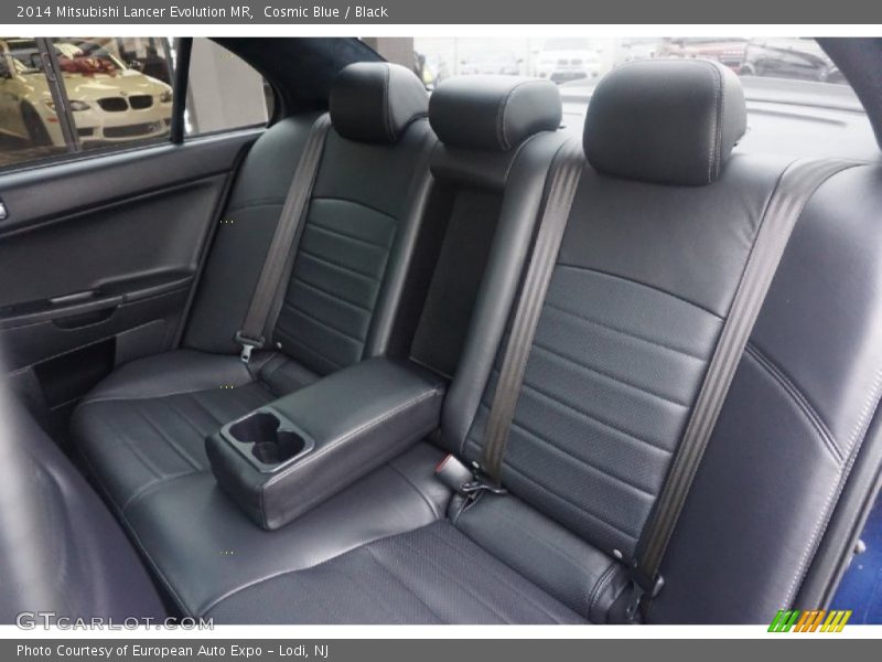 Rear Seat of 2014 Lancer Evolution MR