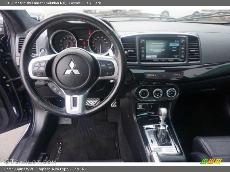Dashboard of 2014 Lancer Evolution MR