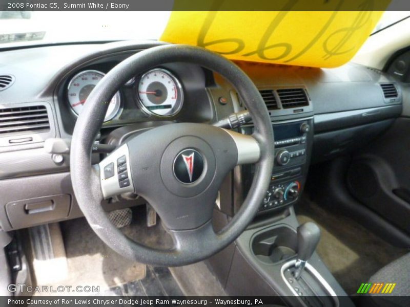 Summit White / Ebony 2008 Pontiac G5