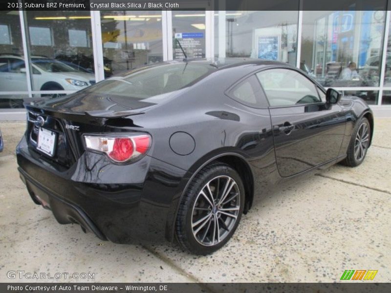 Crystal Black Silica / Black Cloth 2013 Subaru BRZ Premium