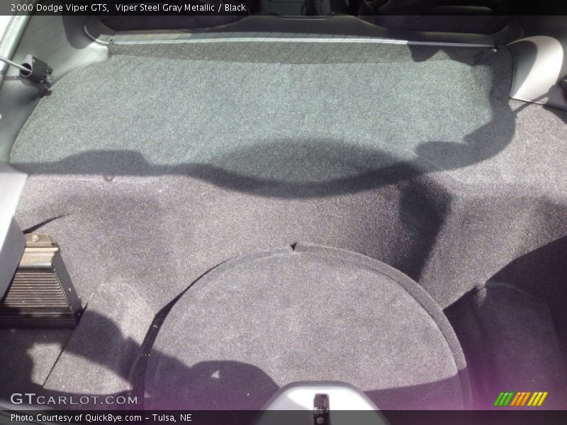 Viper Steel Gray Metallic / Black 2000 Dodge Viper GTS
