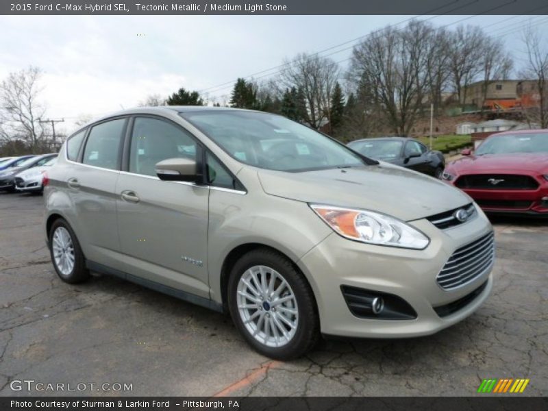 Tectonic Metallic / Medium Light Stone 2015 Ford C-Max Hybrid SEL
