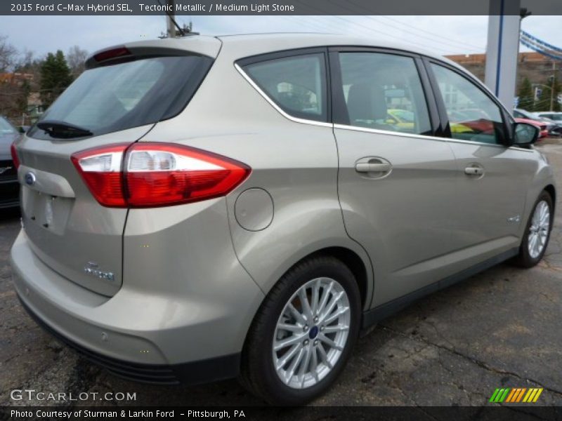 Tectonic Metallic / Medium Light Stone 2015 Ford C-Max Hybrid SEL