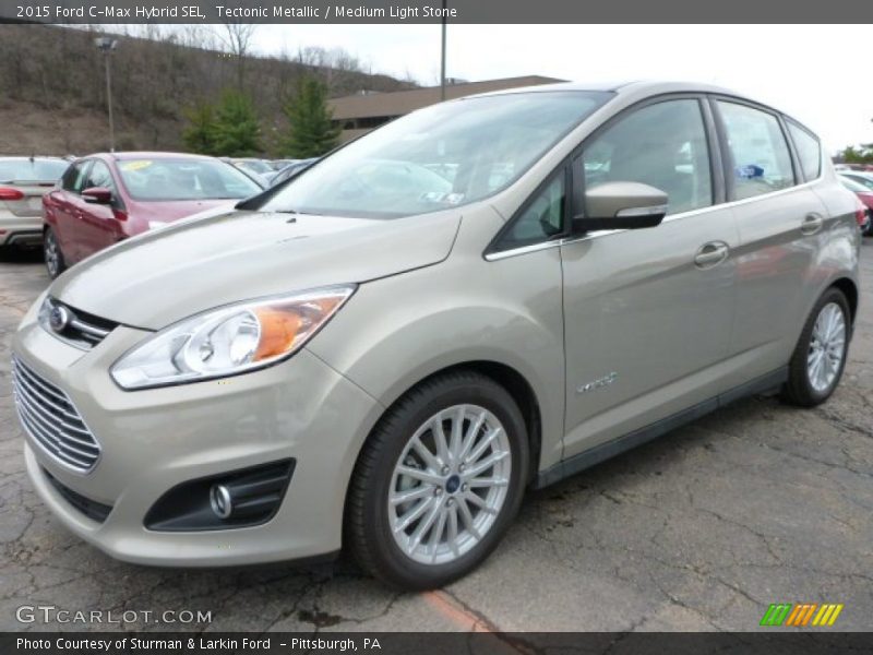 Tectonic Metallic / Medium Light Stone 2015 Ford C-Max Hybrid SEL