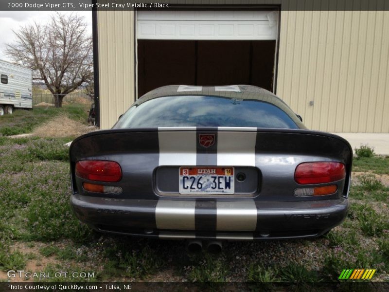 Viper Steel Gray Metallic / Black 2000 Dodge Viper GTS