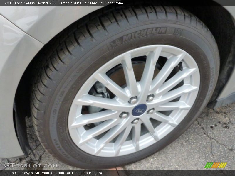 Tectonic Metallic / Medium Light Stone 2015 Ford C-Max Hybrid SEL