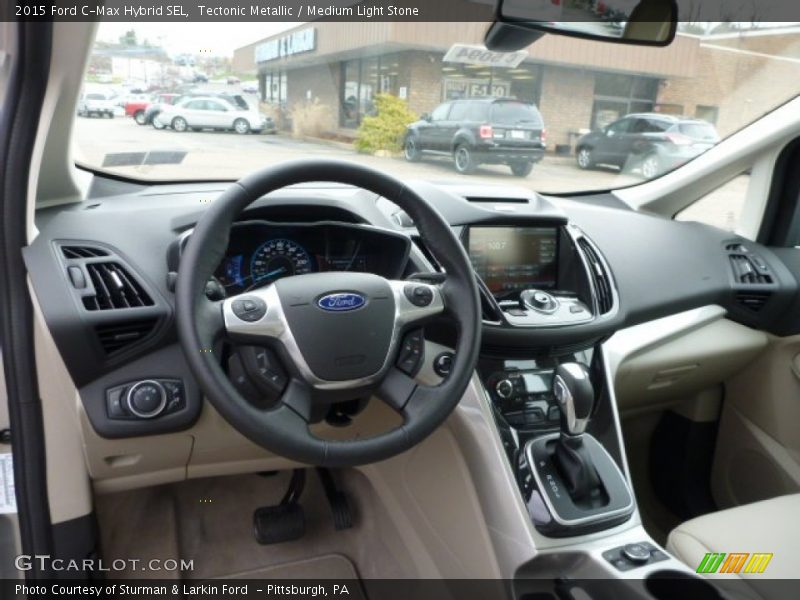 Tectonic Metallic / Medium Light Stone 2015 Ford C-Max Hybrid SEL