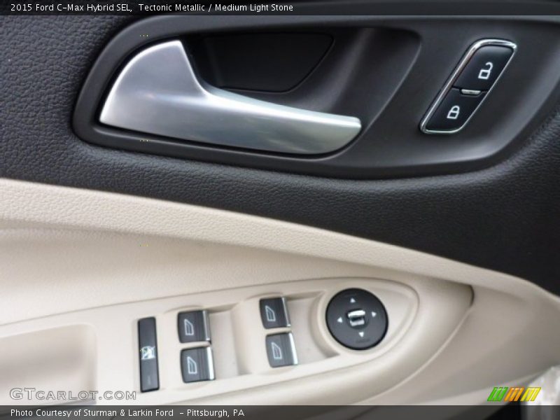 Tectonic Metallic / Medium Light Stone 2015 Ford C-Max Hybrid SEL