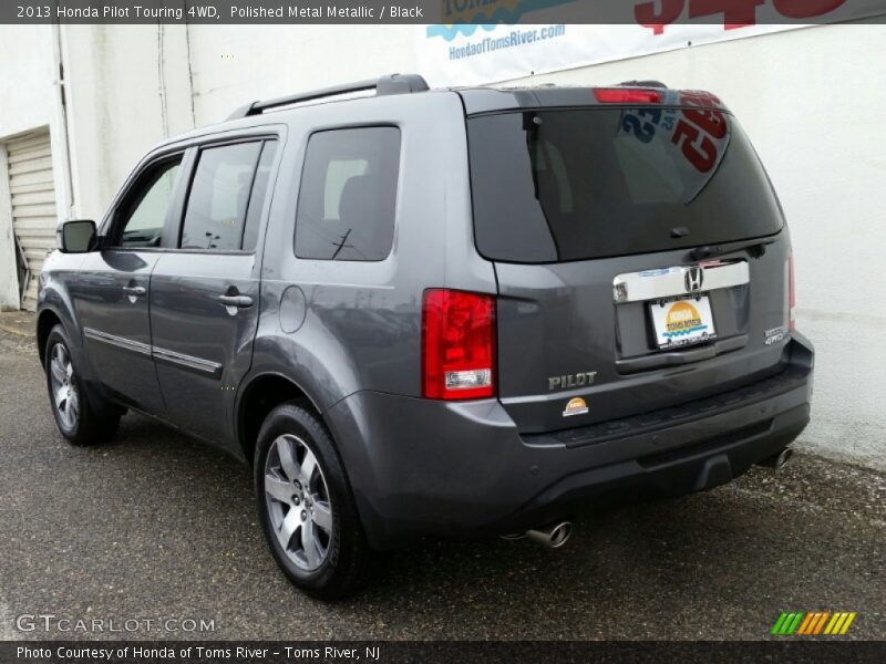 Polished Metal Metallic / Black 2013 Honda Pilot Touring 4WD
