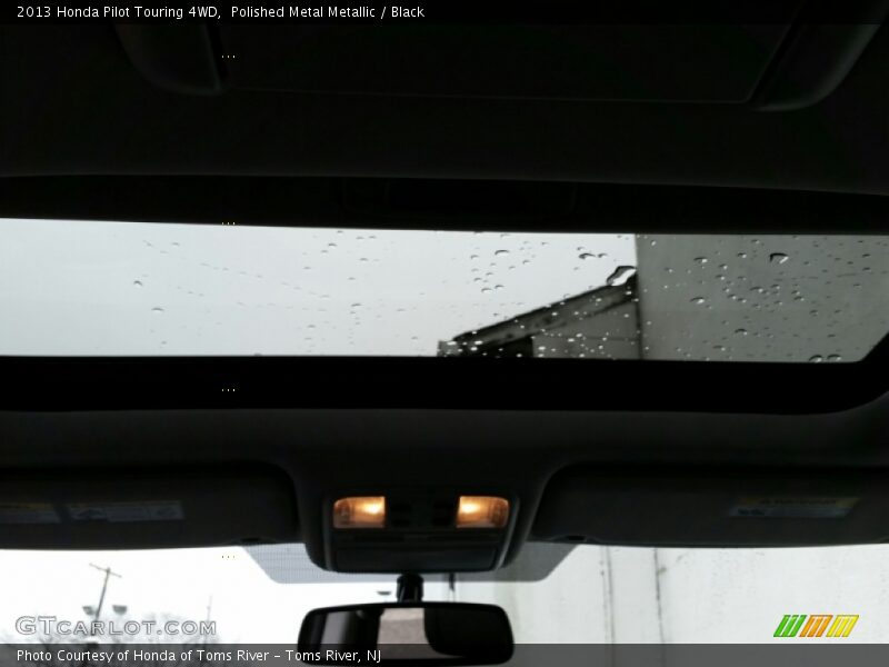 Polished Metal Metallic / Black 2013 Honda Pilot Touring 4WD