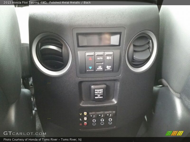 Polished Metal Metallic / Black 2013 Honda Pilot Touring 4WD