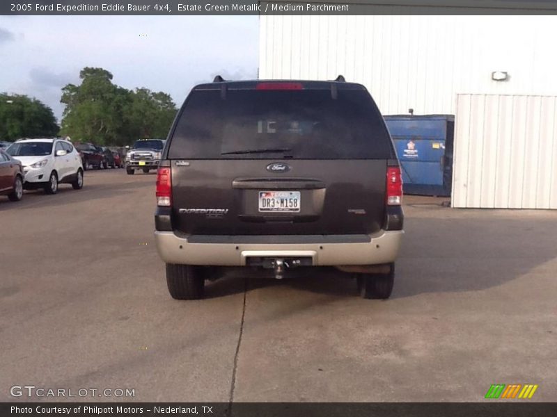 Estate Green Metallic / Medium Parchment 2005 Ford Expedition Eddie Bauer 4x4